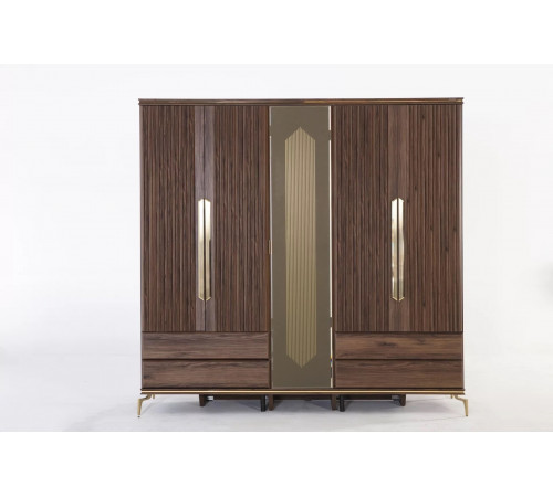 Пятистворчатый шкаф Монтего MONT-33