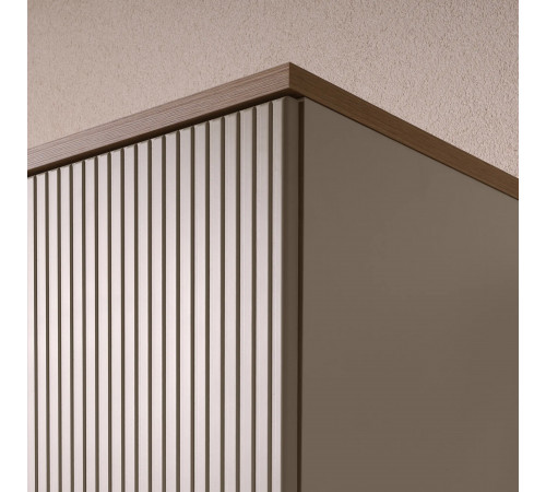 Пятистворатый шкаф для одежды Мадрид (Кашемир эмаль)