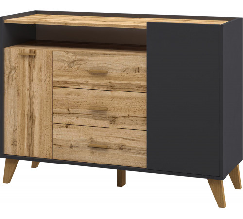 Гостиная Сканди 1 графит