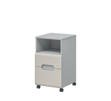 Подкатная  тумба для спальни Леонардо МН-026-15-С1