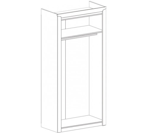 Комплект полок для шк-4 дв. Соренто