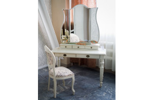 Стол туалетный Лика ММ-137-06 (белая эмаль)