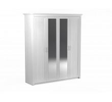 Четырехстворчатый шкаф для одежды Клер, Сосна Андерсен