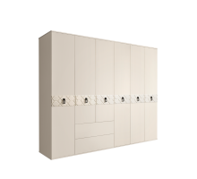 Шестистворчатый шкаф для одежды с ящиками Богемия Фарфале (Bogemia Farfalle) БМШ2/61 (Fа)