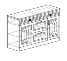 Тумба в гостиную Орлеан 841 ясень светлый