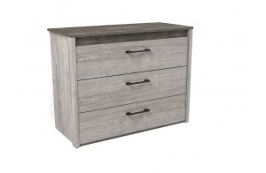 Комод малый NEW, Денвер Риббек серый