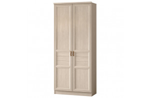 Двухстворчатый шкаф для одежды Лира 56 светлый