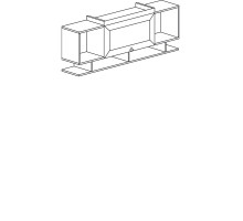 Полка навесная Инна 613 светлая